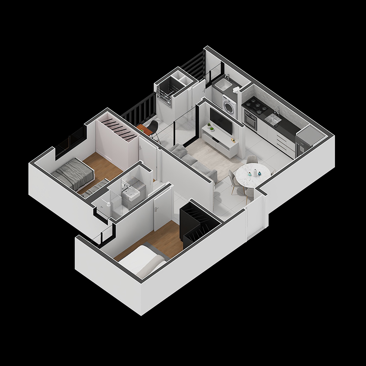 Planta -  - OC House Imob - Imóveis em Blumenau e Litoral Sul  de SC - Lançamentos - Oportunidades - Parcerias - By Priscila Mendonça CRECI 9015J