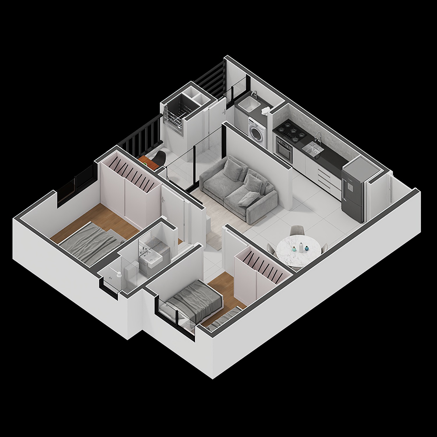 Planta -  - OC House Imob - Imóveis em Blumenau e Litoral Sul  de SC - Lançamentos - Oportunidades - Parcerias - By Priscila Mendonça CRECI 9015J