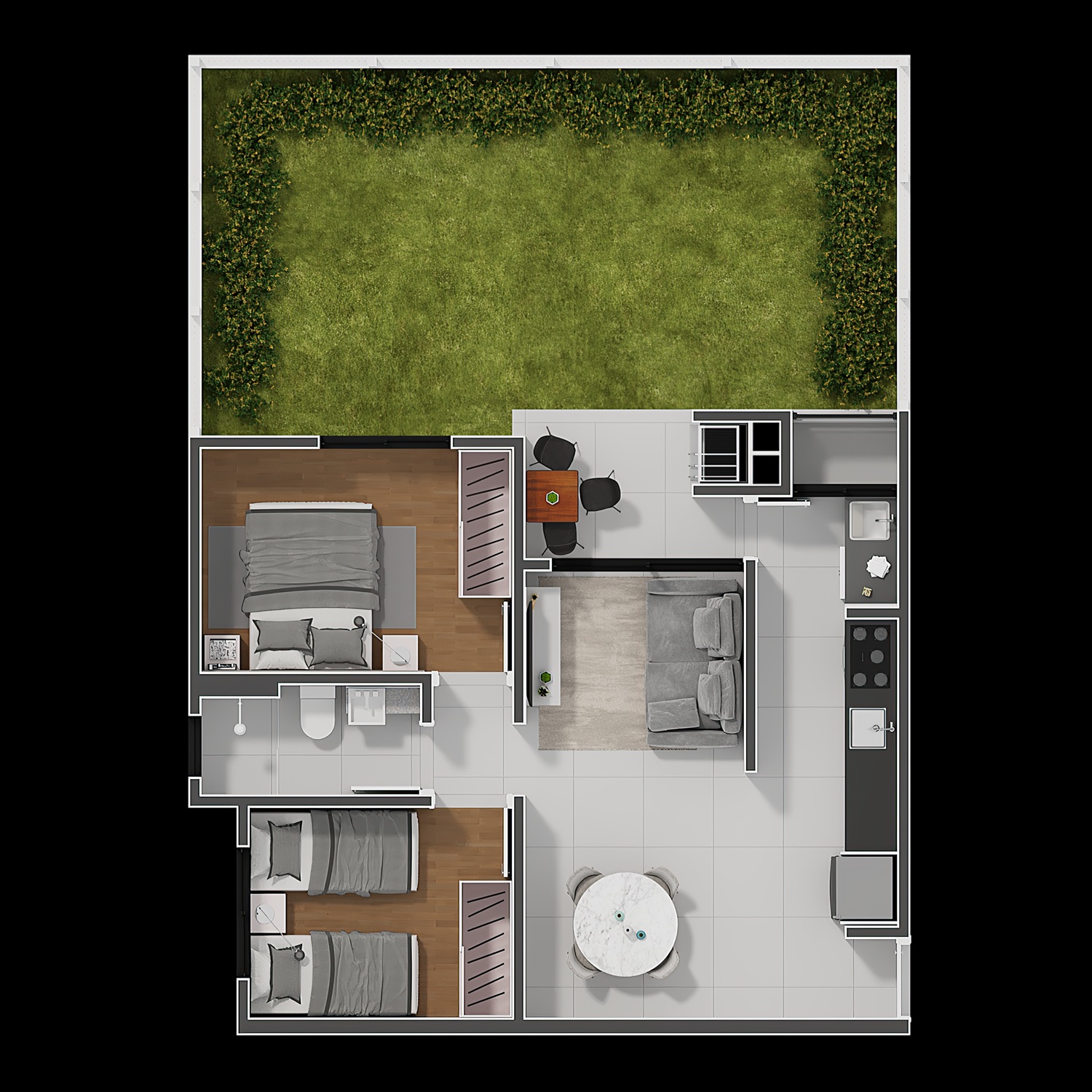 Planta -  - OC House Imob - Imóveis em Blumenau e Litoral Sul  de SC - Lançamentos - Oportunidades - Parcerias - By Priscila Mendonça CRECI 9015J