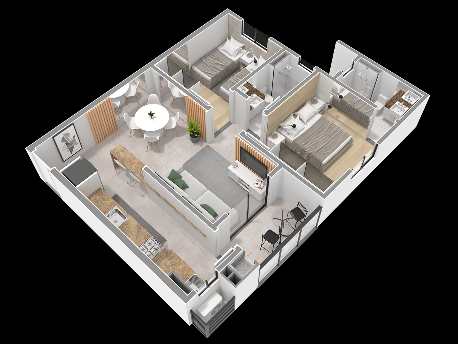 Planta -  - OC House Imob - Imóveis em Blumenau e Litoral Sul  de SC - Lançamentos - Oportunidades - Parcerias - By Priscila Mendonça CRECI 9015J